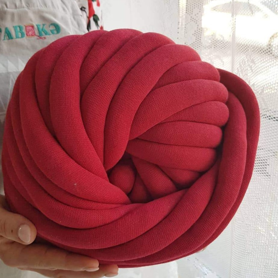 Cotton tube yarn Marshmallow №911