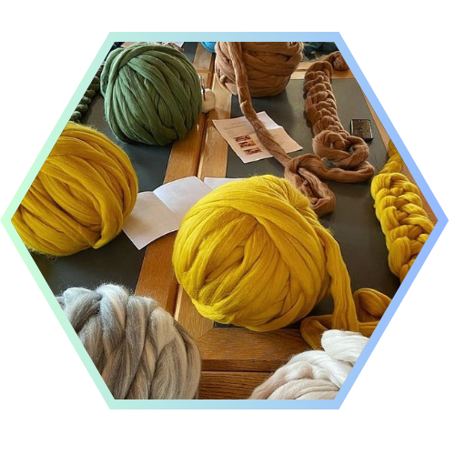 What is a giant Merino wool yarn?