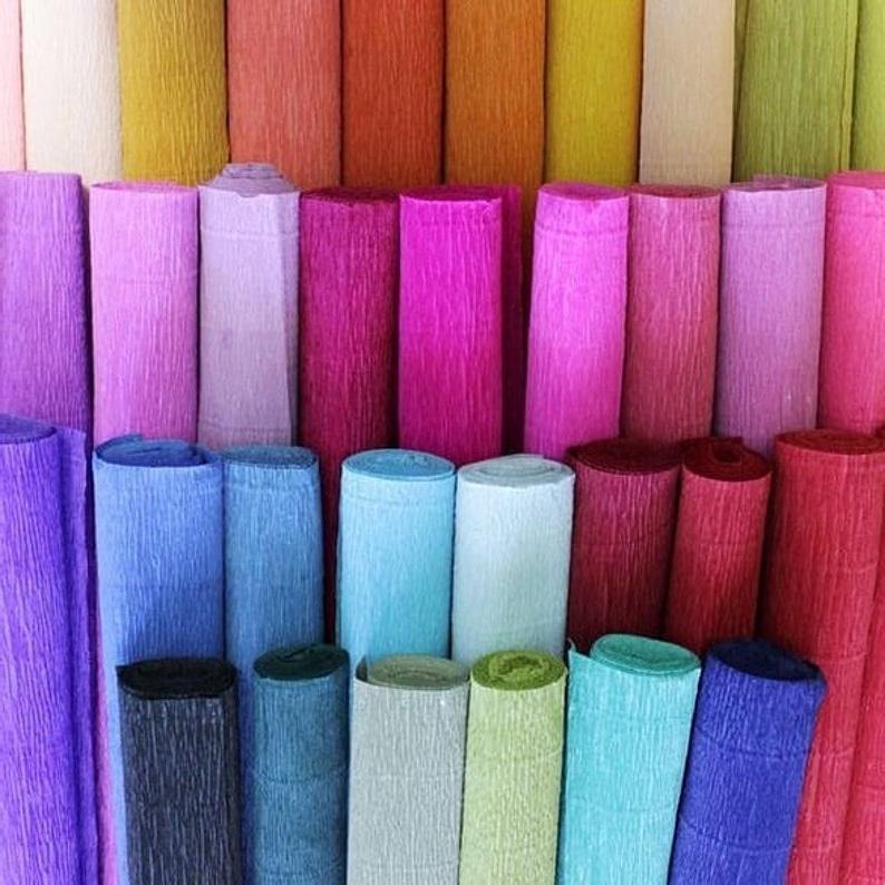 Italian Crepe Paper Roll | FuzzyRoom