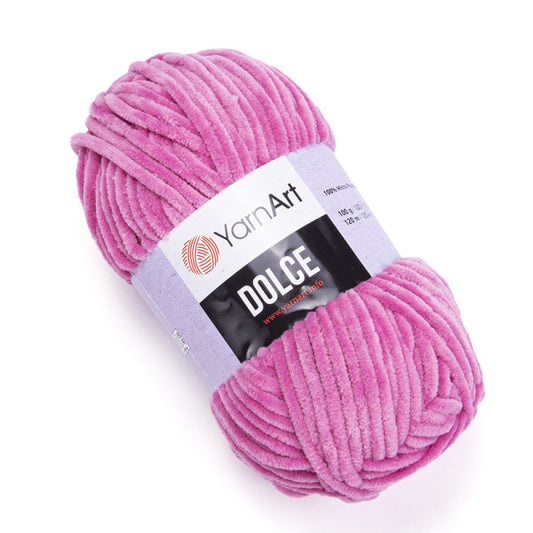 YARNART DOLCE ,Velvet Knitting Yarn,Vest Yarn,Baby Yarn,Amigurumi Yarn,Blanket Yarn,Plush Yarn,MicroPolyester