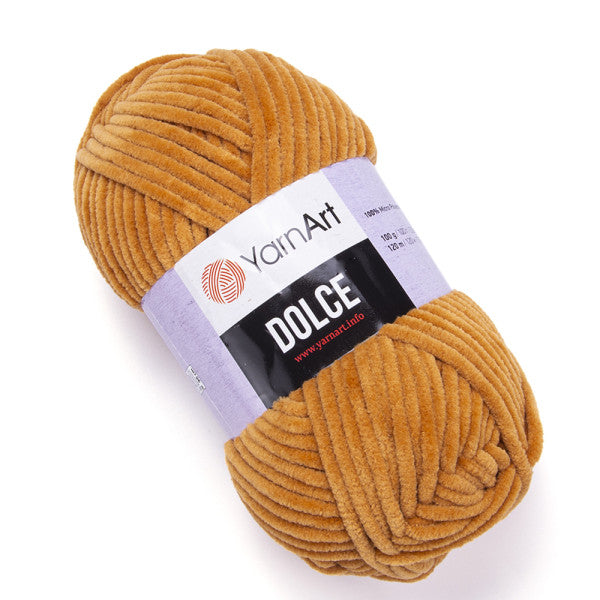 YARNART DOLCE ,Velvet Knitting Yarn,Vest Yarn,Baby Yarn,Amigurumi Yarn,Blanket Yarn,Plush Yarn,MicroPolyester