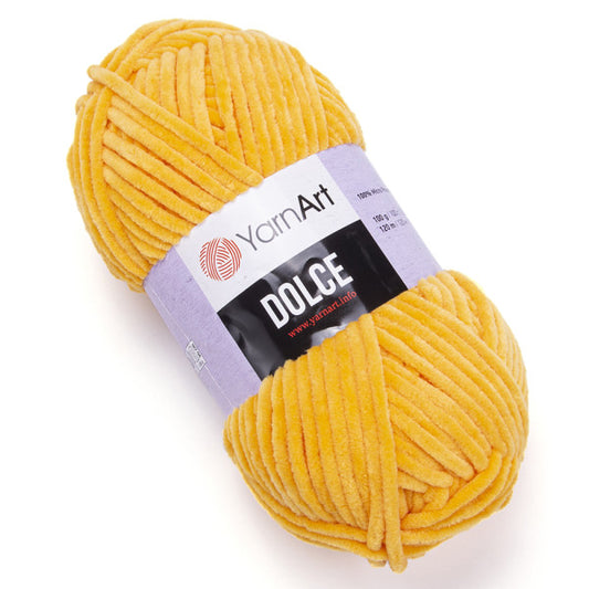 YARNART DOLCE ,Velvet Knitting Yarn,Vest Yarn,Baby Yarn,Amigurumi Yarn,Blanket Yarn,Plush Yarn,MicroPolyester