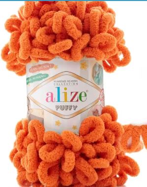 Alize Puffy,Blanket Yarn,Puffy Yarn,Soft Yarn,Hypoallergenic Lingerie,Baby Yarn,Loop Yarn,ChunkyYarn,No Needles No Hooks,Silky,Colorful Yarn