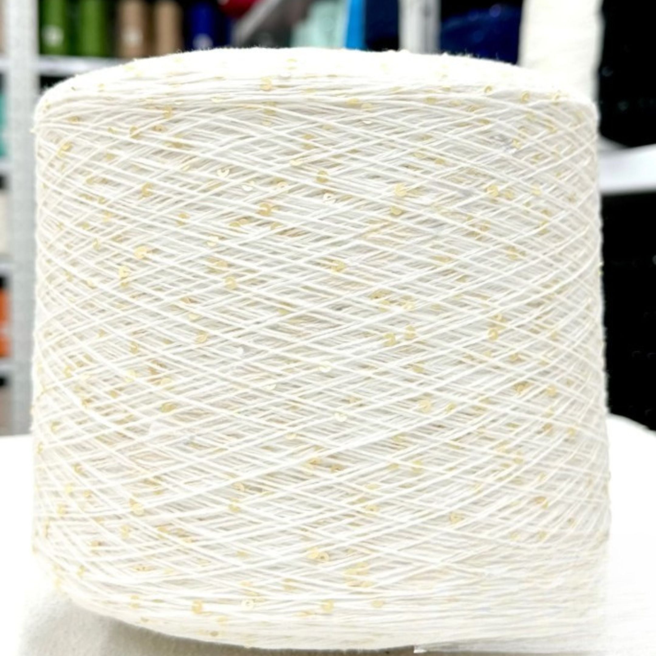 3mm Sequin Cotton Yarn - Ultimate Shine