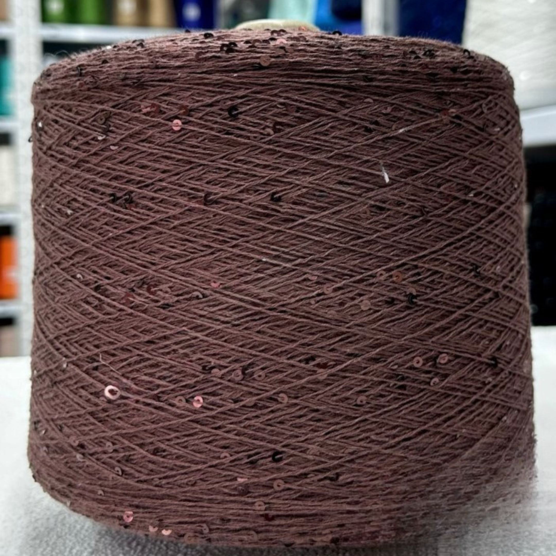 Eco-Shine 3mm Cotton Sequin Yarn