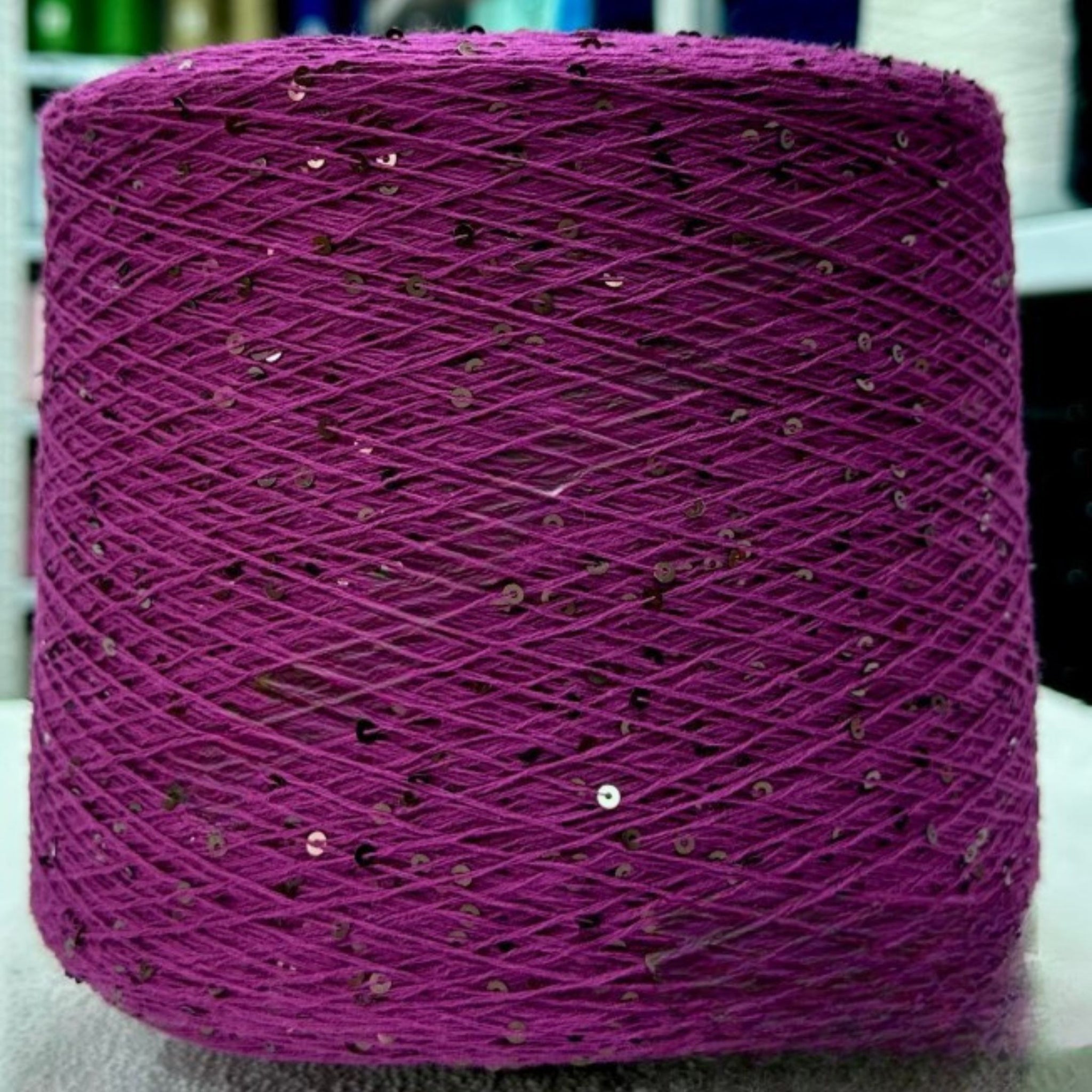 Heather premium sequin 3mm Italian for knitting
