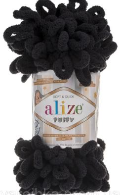 Alize Puffy - Hand Knitting Yarn chunky yarn Hand Knitting Easy Finger Suede Texture Baby Kids Blanket Plaid