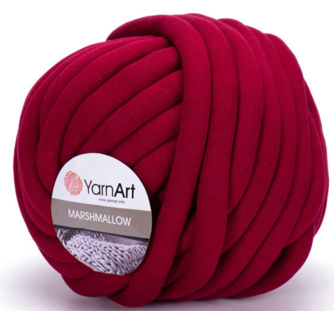 Chunky yarn Arm knitting yarn Chunky cotton yarn Tube yarn 32 yd Giant yarn Chunky knit Super bulky yarn Big yarn YarnArt Marshmallow