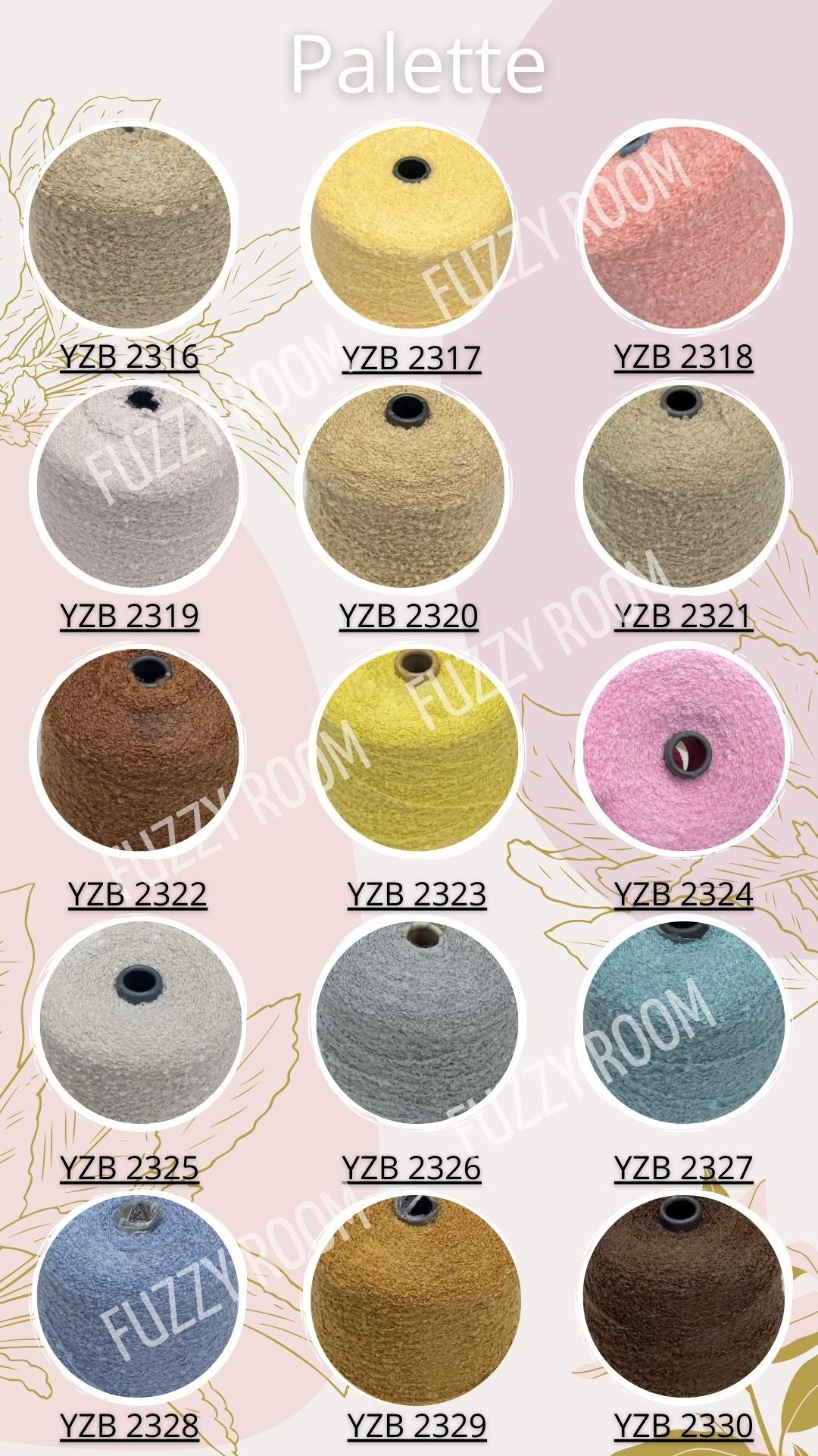 Macro shot of delicate boucle curls – super soft Italian textured yarn