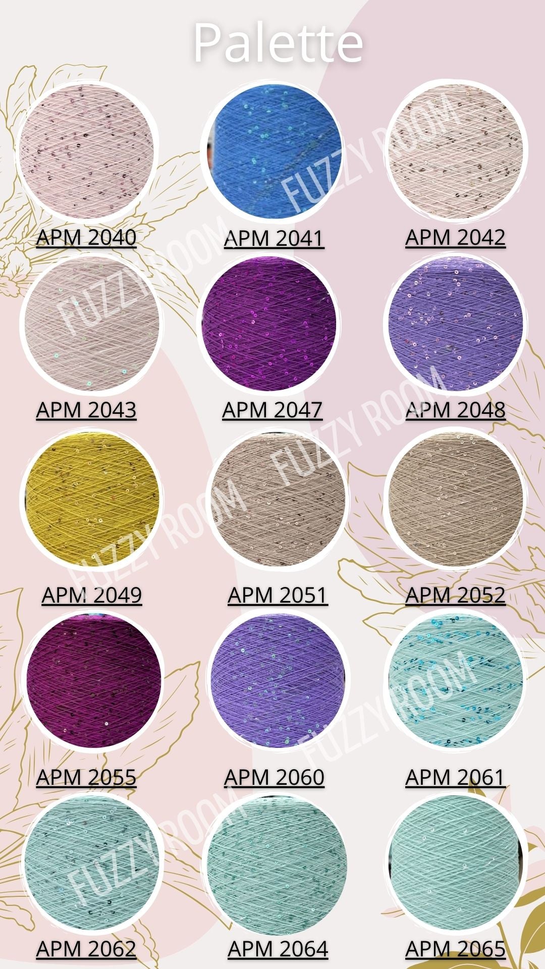 Sequin 3mm APM 2027