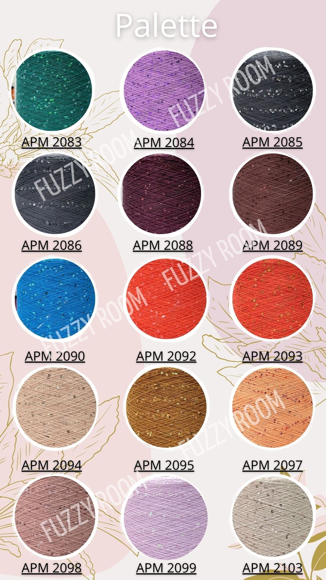 Sequin 3mm APM 2030