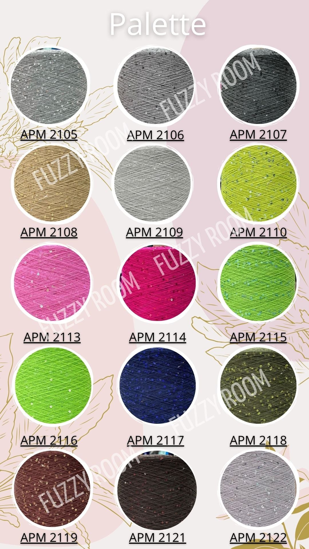 Sequin 3mm APM 2030