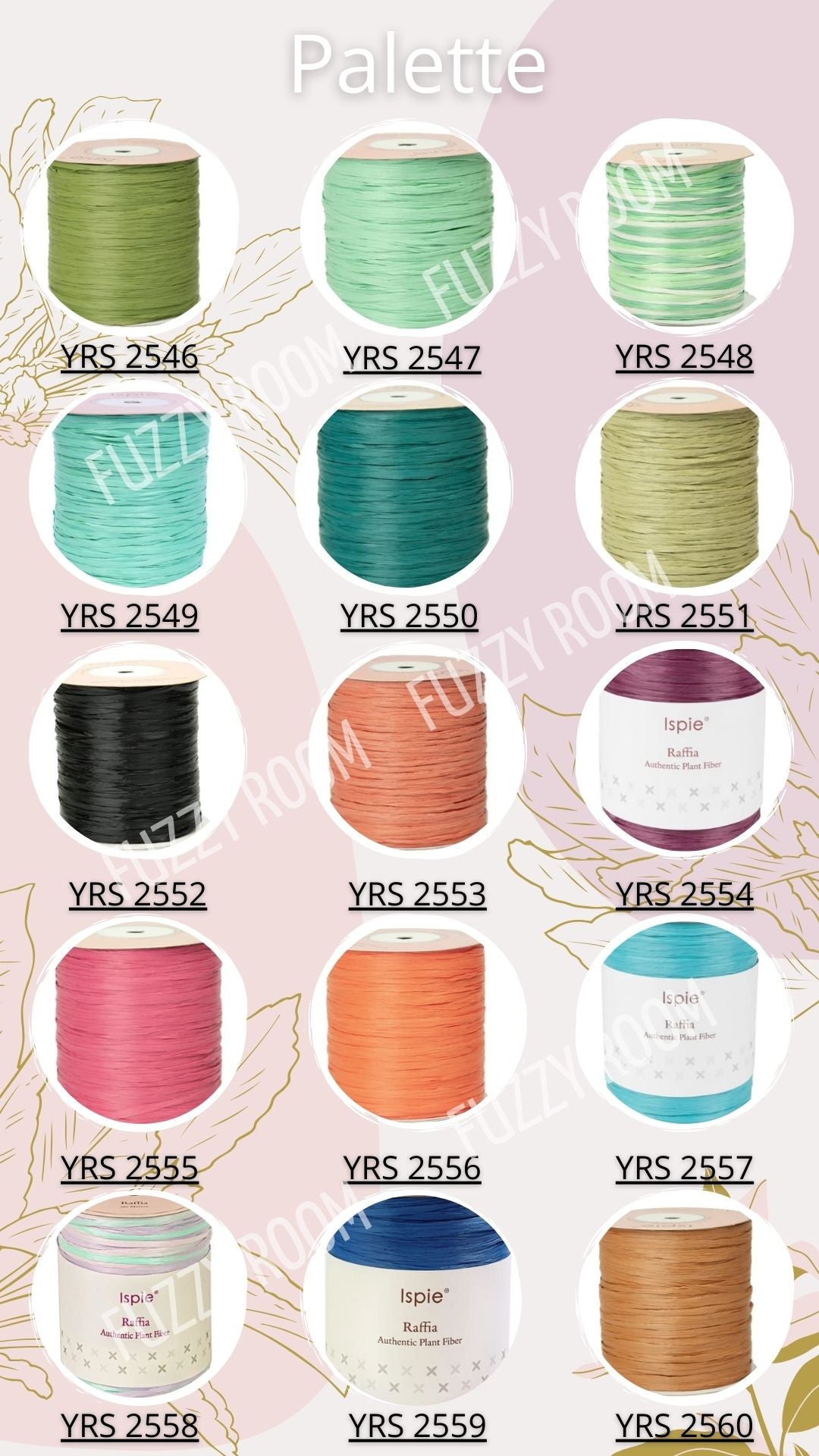 ISPIE Raffia matte - 2501