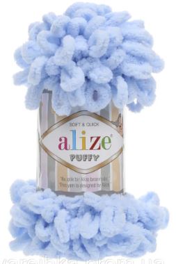 Alize Puffy - Hand Knitting Yarn chunky yarn Hand Knitting Easy Finger Suede Texture Baby Kids Blanket Plaid