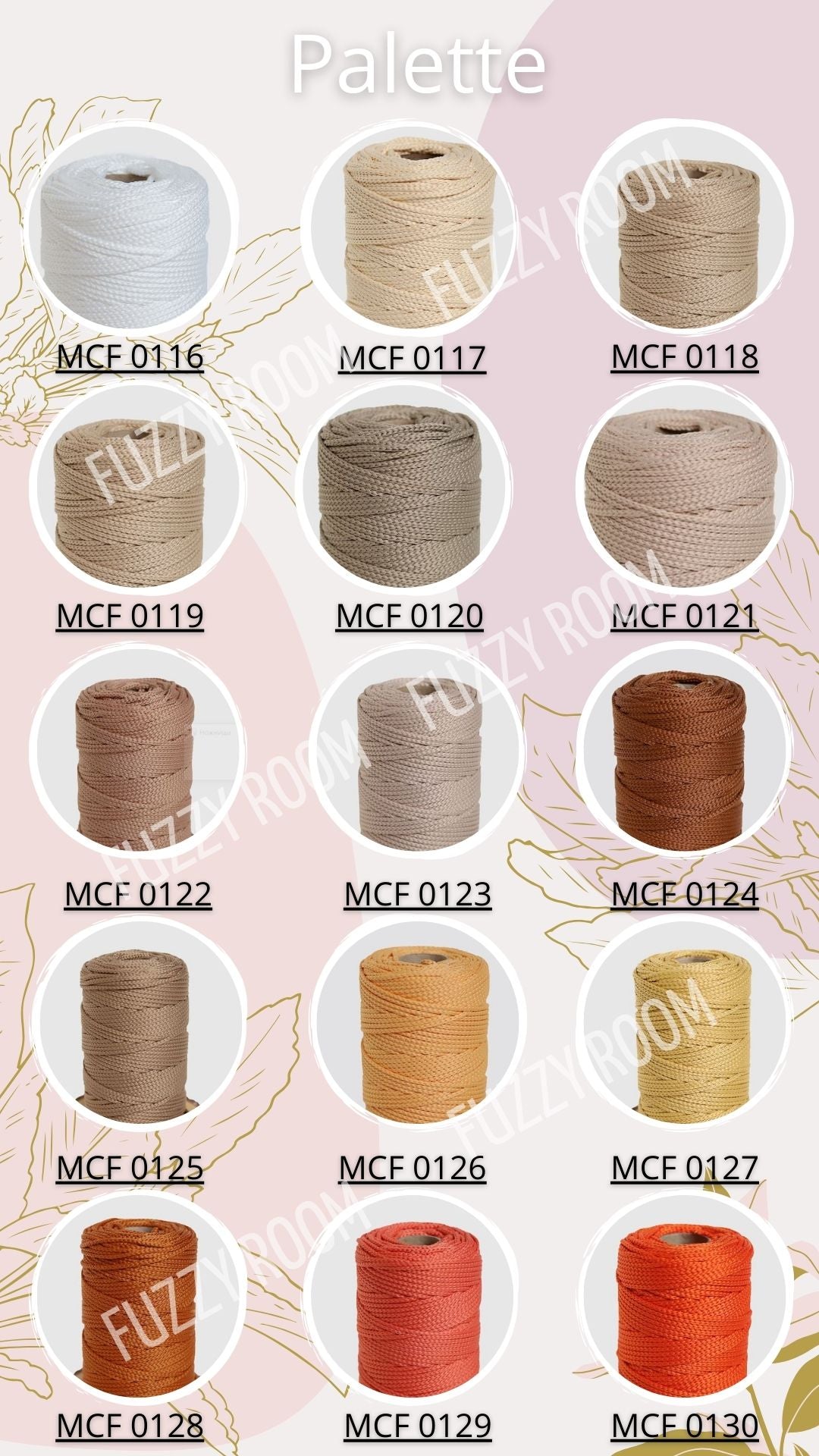 Polyester Macrame Cord - 0104