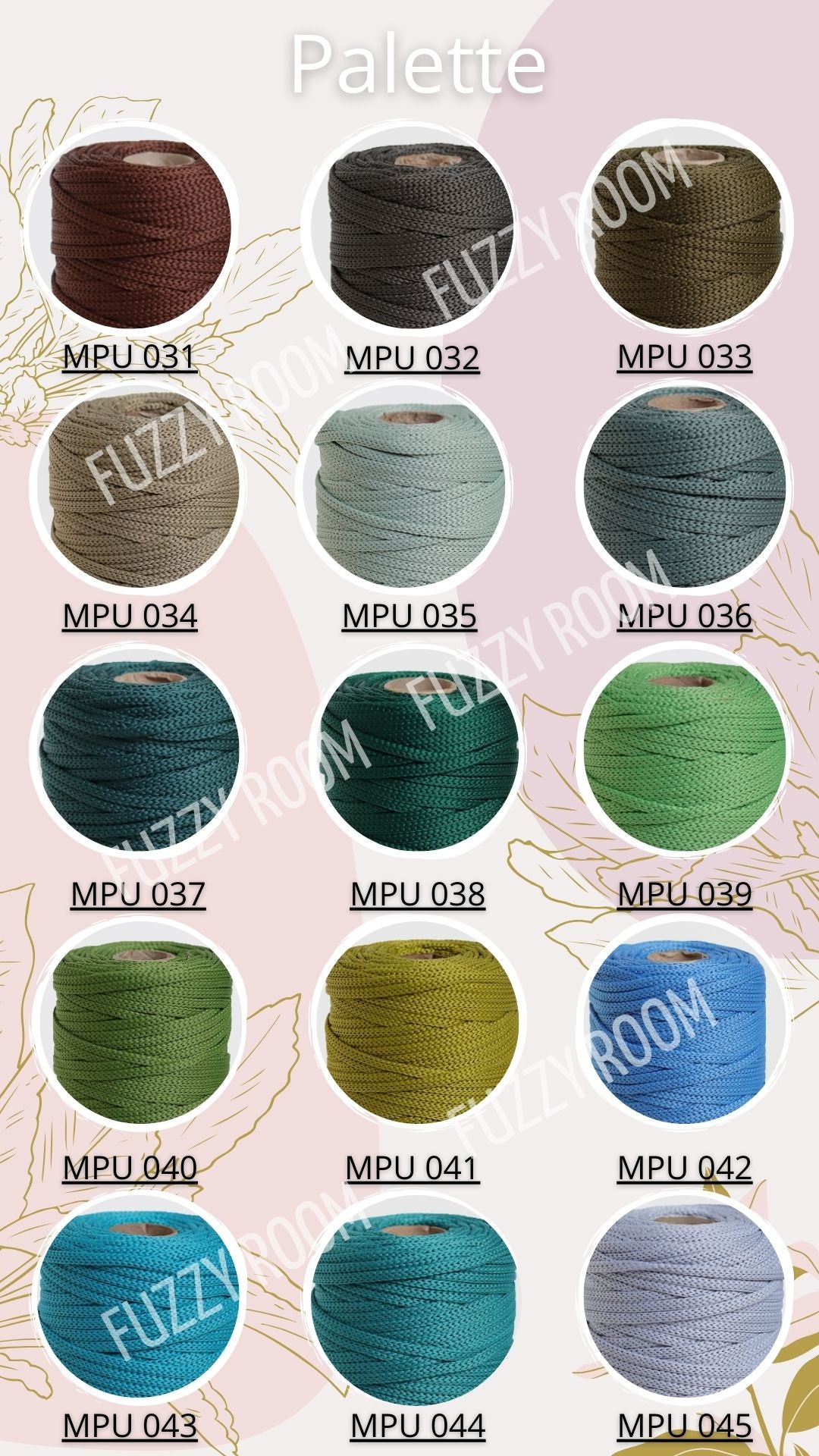 Polyester ribbon yarn FR - 025