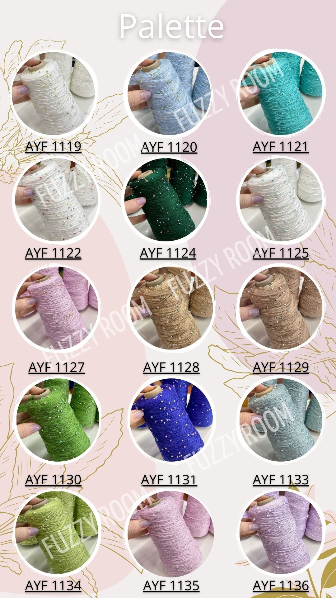 Perl Yarn, Beaded Yarn, Lustrosa, Cotton Wool Perl Yarn, Luxury Italian Yarn, Yarn on Cone for Hand and Machine Knitting,