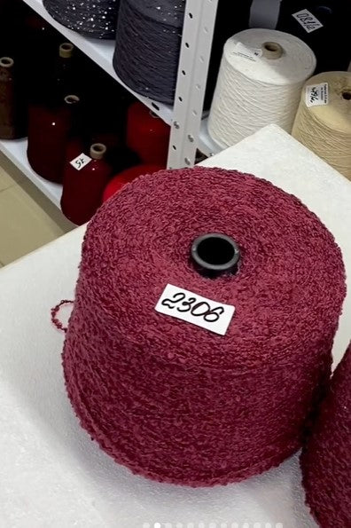 Beautiful Italian alpaca boucle in assorted cozy tones