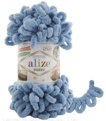 Alize Puffy,Blanket Yarn,Puffy Yarn,Soft Yarn,Hypoallergenic Lingerie,Baby Yarn,Loop Yarn,ChunkyYarn,No Needles No Hooks,Silky,Colorful Yarn