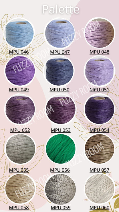 Polyester ribbon yarn FR - 050