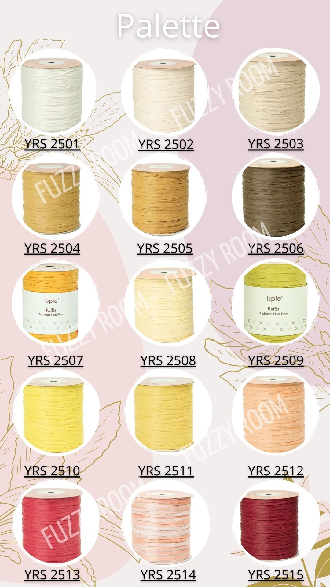 ISPIE Raffia matte - 2501