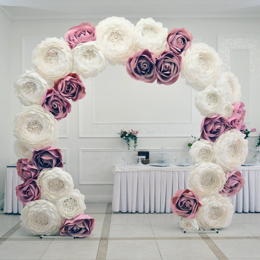 Set of 30 flowers "Tiffany" with arch 60cm/24"