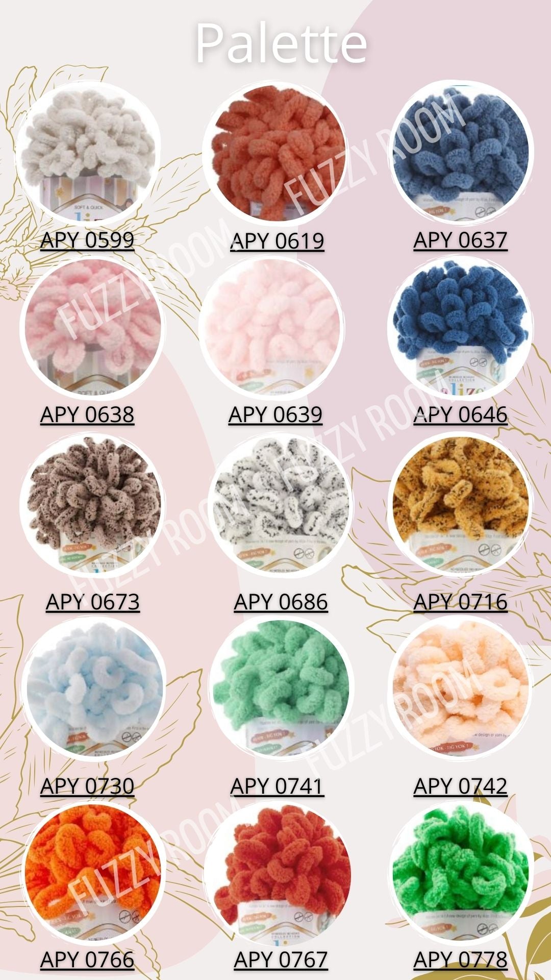 Alize Puffy,Blanket Yarn,Puffy Yarn,Soft Yarn,Hypoallergenic Lingerie,Baby Yarn,Loop Yarn,ChunkyYarn,No Needles No Hooks,Silky,Colorful Yarn