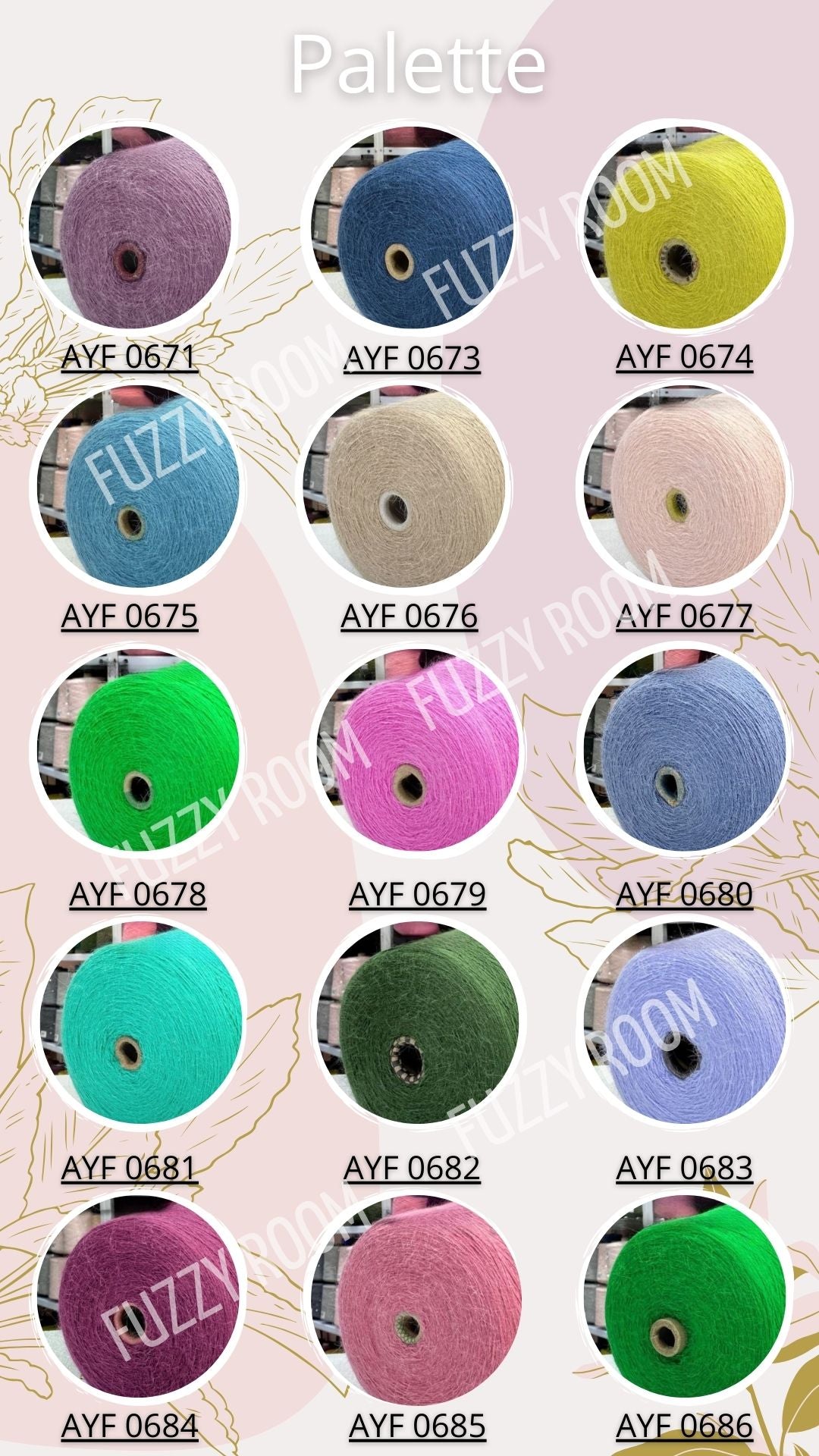 60% Angora yarn Angora yarn long hair angora yarn yarn for kitty cap yarn for kitty hat baby bonnet 500 gram ~ 3500 meter 80 colors