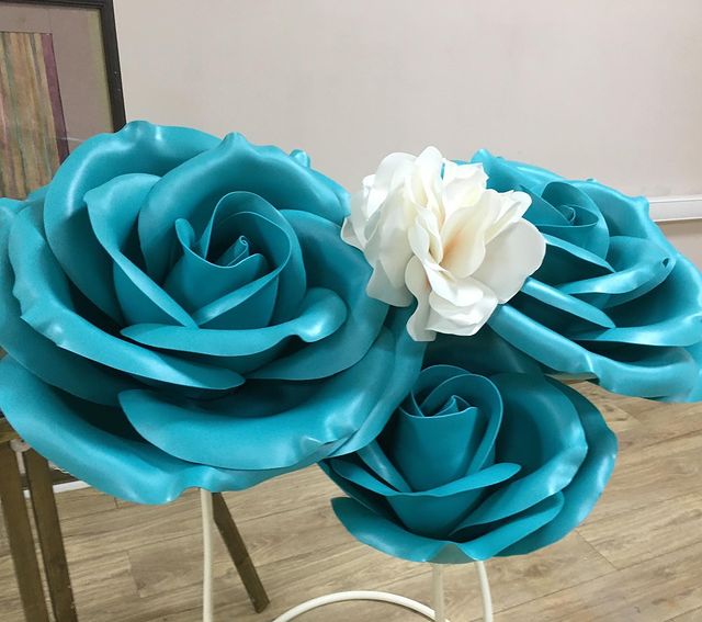 Large Paper Flowers 