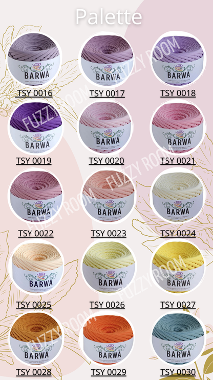 T-shirt yarn 3-11mm - TSY 0041