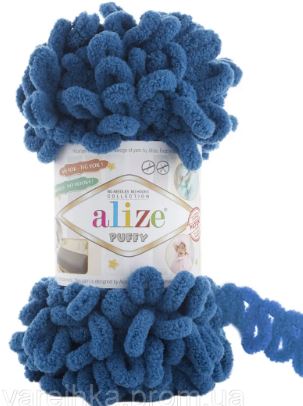 Alize Puffy, Plush Yarn, Finger Knitting Yarn, Yarn for Amigurumi, Velvet Yarn, Hand Knitting Yarn, Blanket Yarn,Soft Yarn,Loop yarn, Bulky