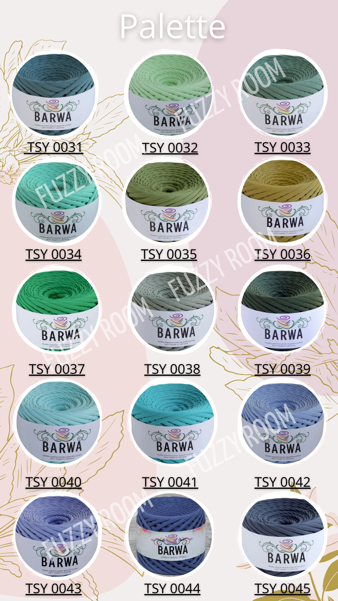 T-shirt yarn 3-11mm - TSY 0002