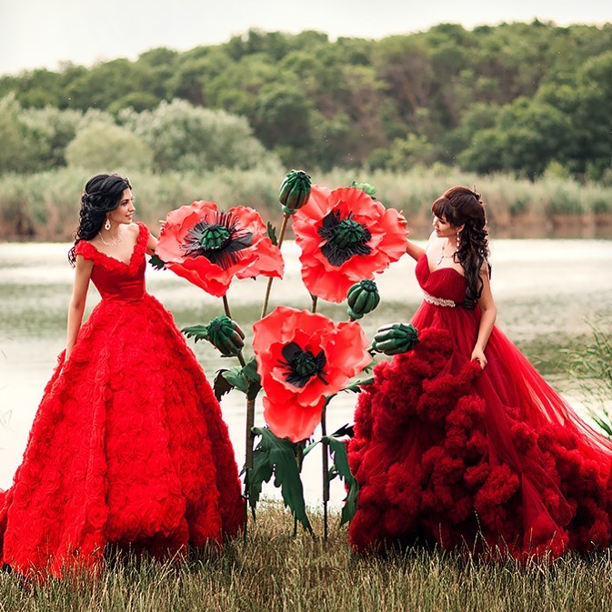 Large Paper Flowers 