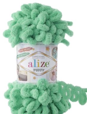 Alize Puffy, Plush Yarn, Finger Knitting Yarn, Yarn for Amigurumi, Velvet Yarn, Hand Knitting Yarn, Blanket Yarn,Soft Yarn,Loop yarn, Bulky