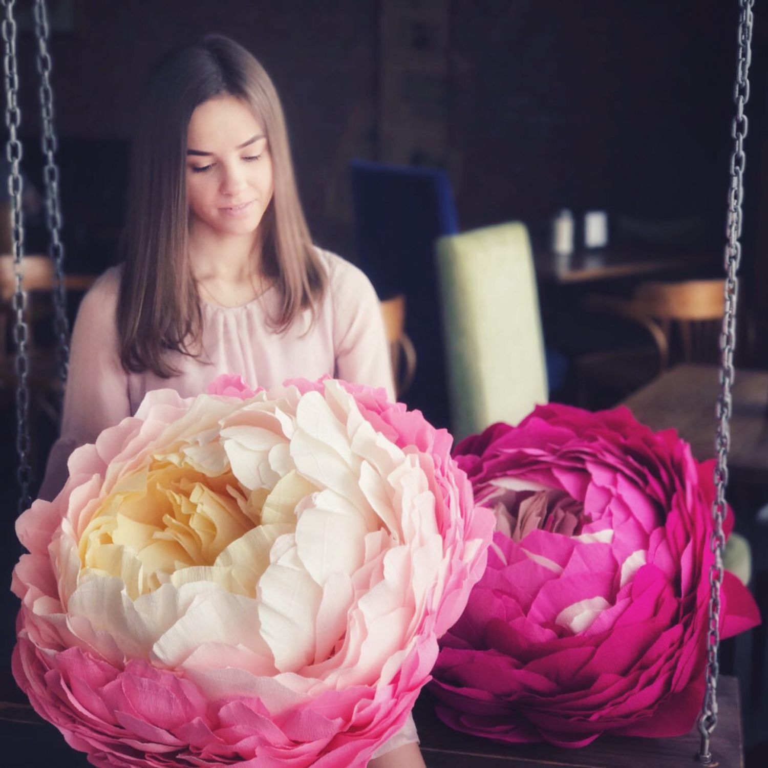 Large Paper Flowers 