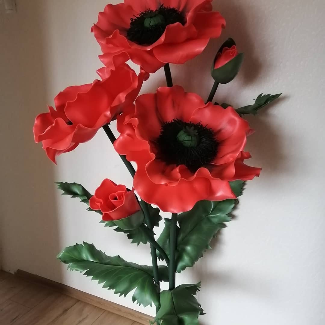 Large Paper Flowers 