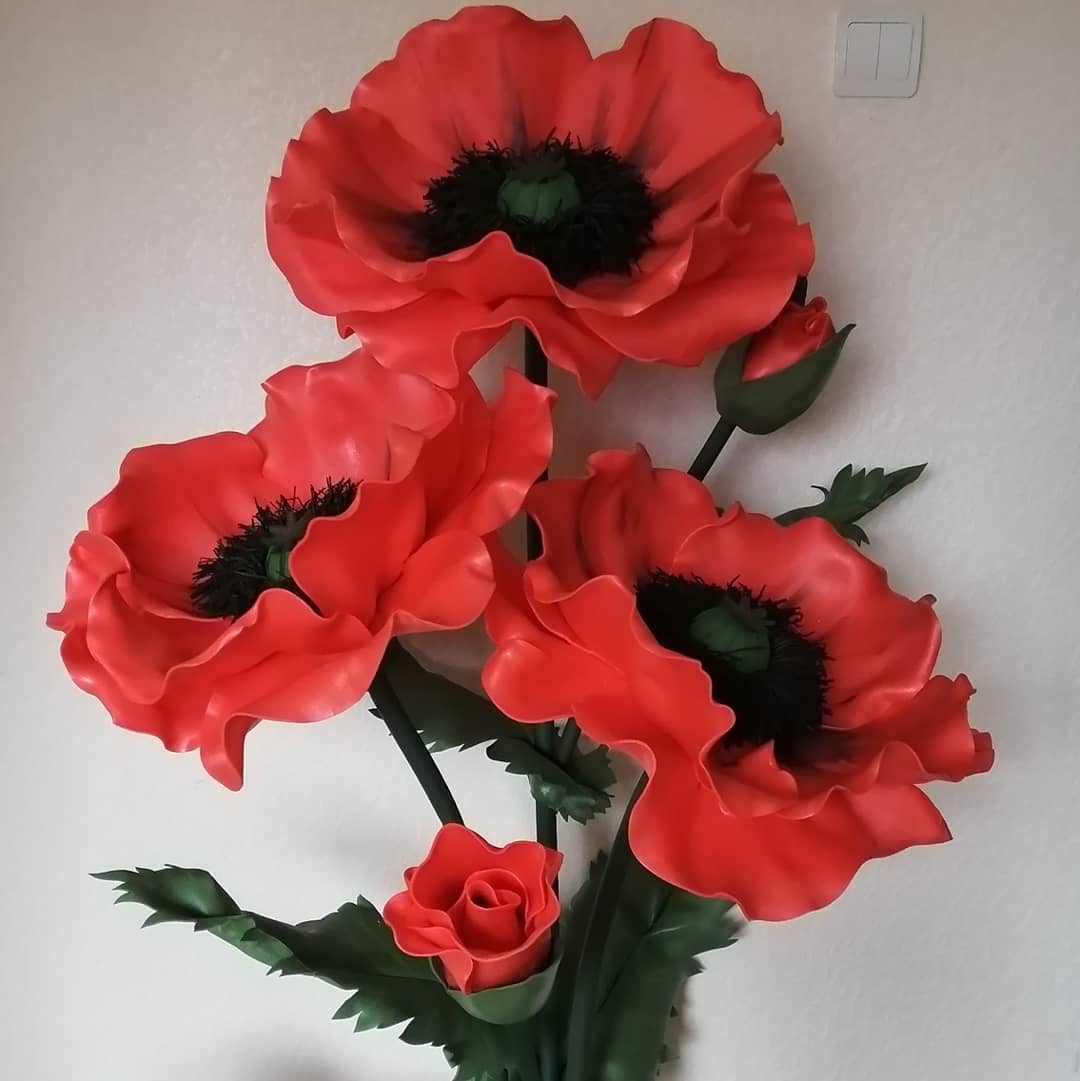 Large Paper Flowers 