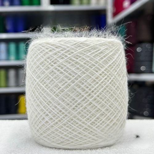 Angora yarn - 80/20% Angora yarn & Polyamide yarn, Italian Yarn, Yarn on Cone. per 100 gr