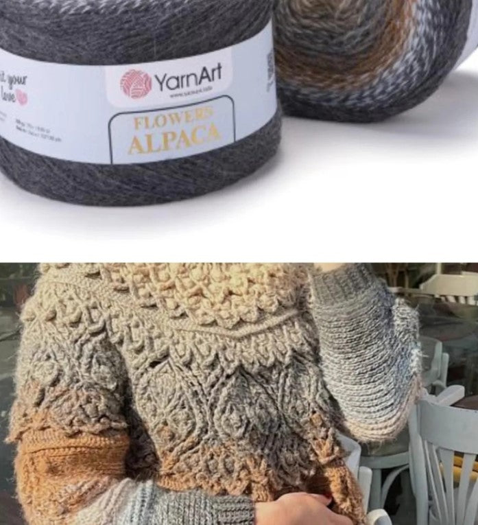 YarnArt Flowers Alpaca - 0406