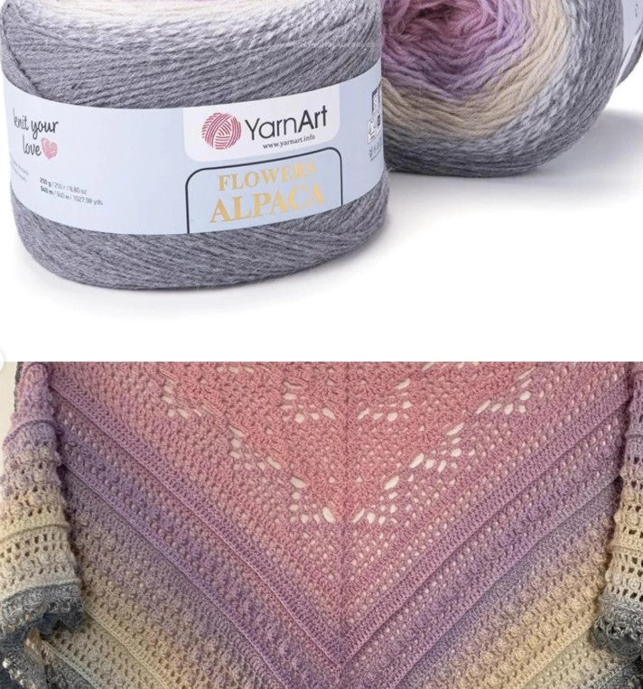 YarnArt Flowers Alpaca - 0406