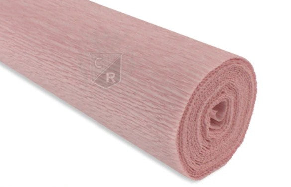 Heavyweight Italian Crepe Paper 17A3 Distant Drums Rose by Tiffanie Turner – 50x250 cm Roll for Professional Giant Flowers