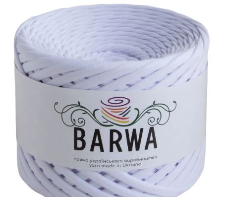T-shirt yarn 7-9mm TSY 0001 red roll for knitting and crafts, eco-friendly cotton