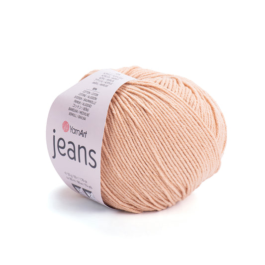 Cotton Yarn YarnArt Jeans Yarn 50g / 160m / 175 yards Cotton Crochet Yarn Knitting Cotton Yarn