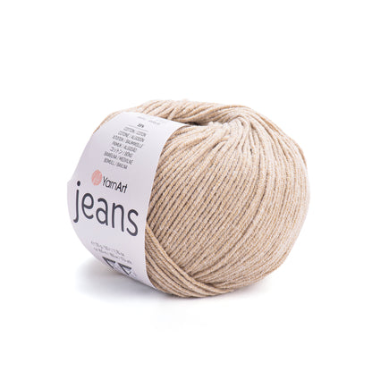 Cotton Yarn YarnArt Jeans Yarn 50g / 160m / 175 yards Cotton Crochet Yarn Knitting Cotton Yarn