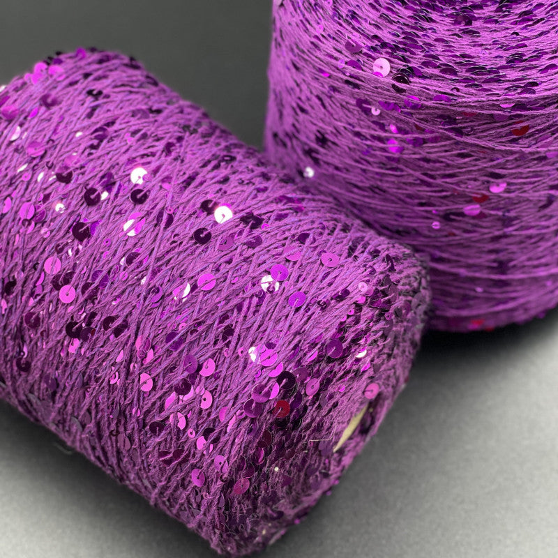 Yarn Royal sequin 3+6 mm - No. 016 Magnetic