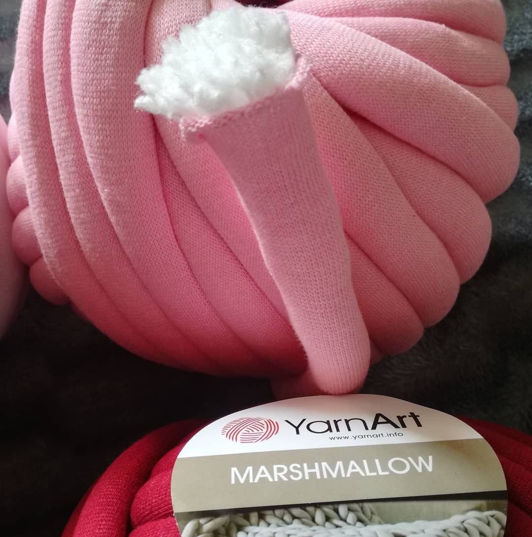 CHUNKY ARM KNIT Yarn, Arm Knit, Cotton Roving Yarn, Giant Knitting Yarn, Big Yarn, Cotton Roving Cotton Fiber YarnArt Marshmallow Bulky Yarn
