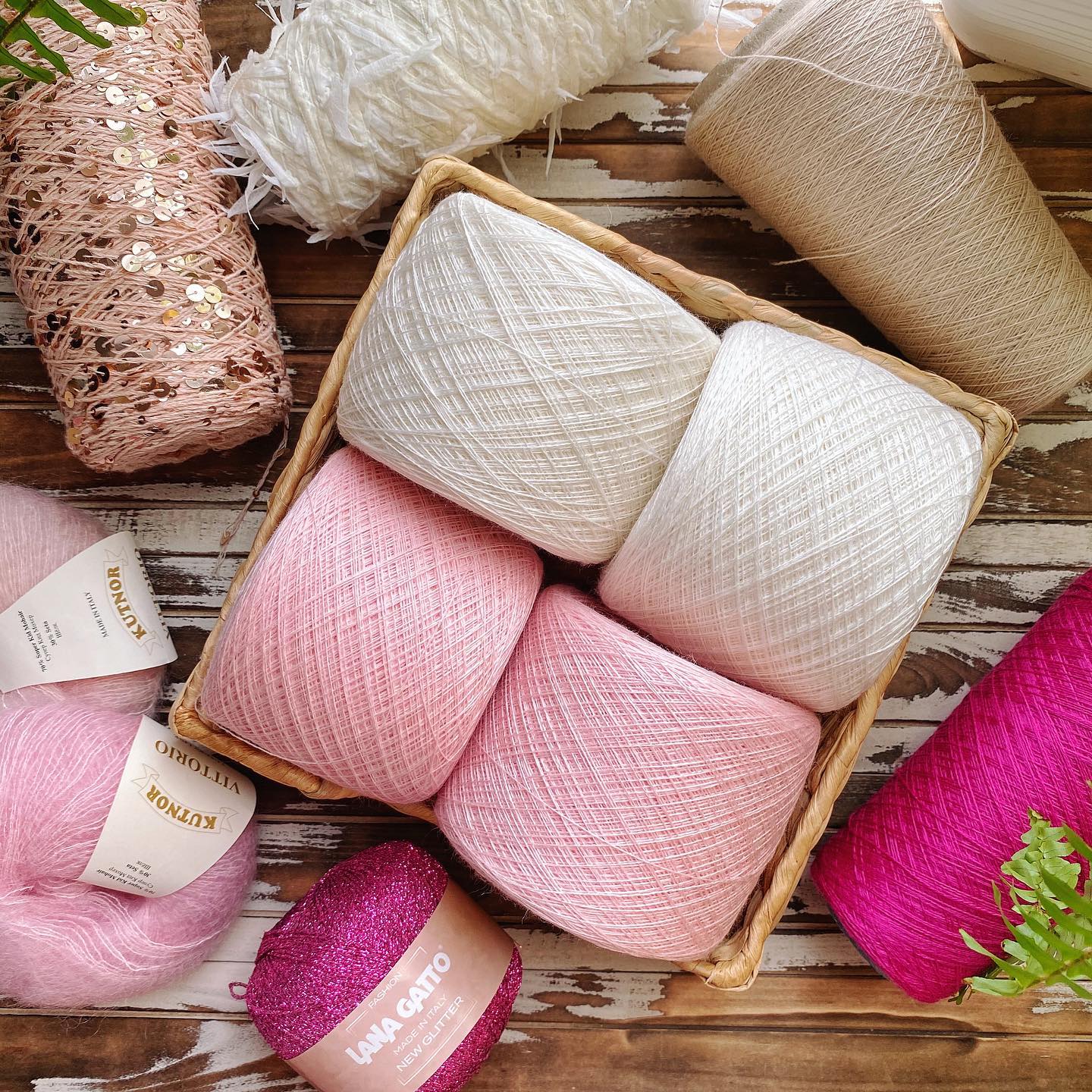 Premium 100% Italian extra fine merino wool yarn on skein, 2/16 metric number, light sport fingering weight with excellent drape and stitch definition