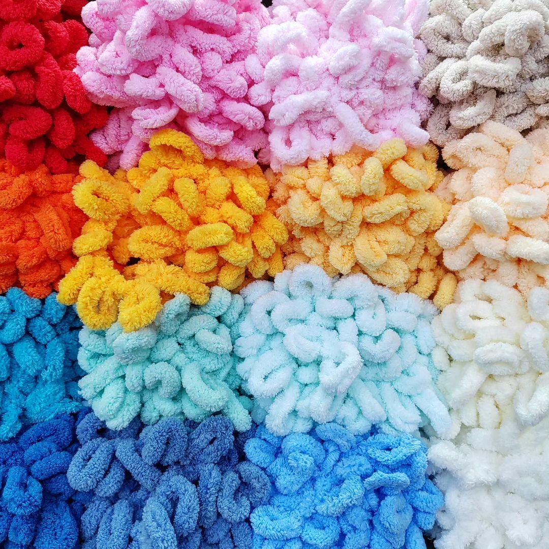 Alize Puffy,Blanket Yarn,Puffy Yarn,Soft Yarn,Hypoallergenic Lingerie,Baby Yarn,Loop Yarn,ChunkyYarn,No Needles No Hooks,Silky,Colorful Yarn