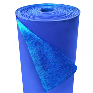 Glitter foam (2mm) color dark blue - 0104