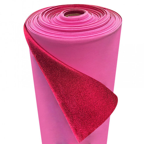 Glitter foam (2mm) color raspberry - 0112